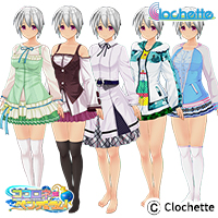 Clochette・コロラム・私服フルセット（水着+制服フルセット購入者向け）