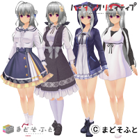 まどそふと・ハミダシクリエイティブ・キャラなりきりセット