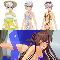 カスタムオーダーメイド3D2 コスチューム+ショッピングセットVol.3『ノーマルボディ版』(Vol.2購入者向け)