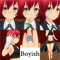 ボクっ娘やんちゃアクセサリーセット『Boyish』