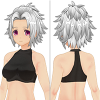 ポンパドールヘアーセット
