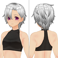 クールアシメヘアセット