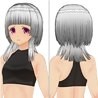 姫カットヘアセット