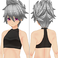 アグレッシブバングヘアセット