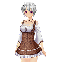 ミニサロペットブラウスセット