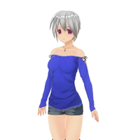 オフショルダー私服セット