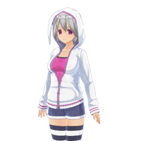 パーカー＆ホットパンツセット