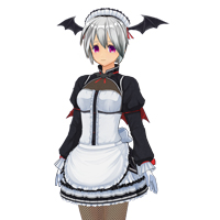 小悪魔メイド服