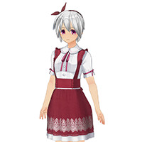 ガーリーサロペットセット