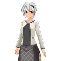 ニットコート私服セット