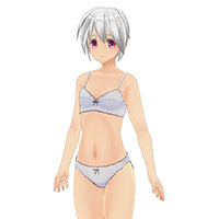ひらひらフリルランジェリーセット
