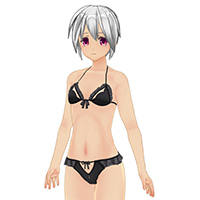 ランジェリー風ビキニ