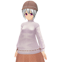 ミニスカニットセット