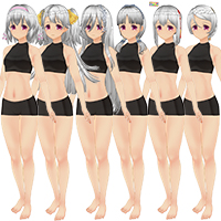 カスタムオーダーメイド3D2 ヘアーセット&ヘッドパーツセット