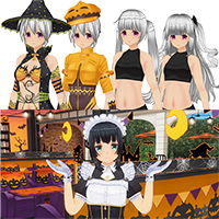 カスタムオーダーメイドコスチュームセット ハロウィンパーティSP『ノーマルボディ版』