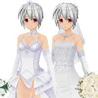 カスタムオーダーメイド3D2 コスチュームセット『エンジェリックジューンブライド』Vol.83『ノーマル』